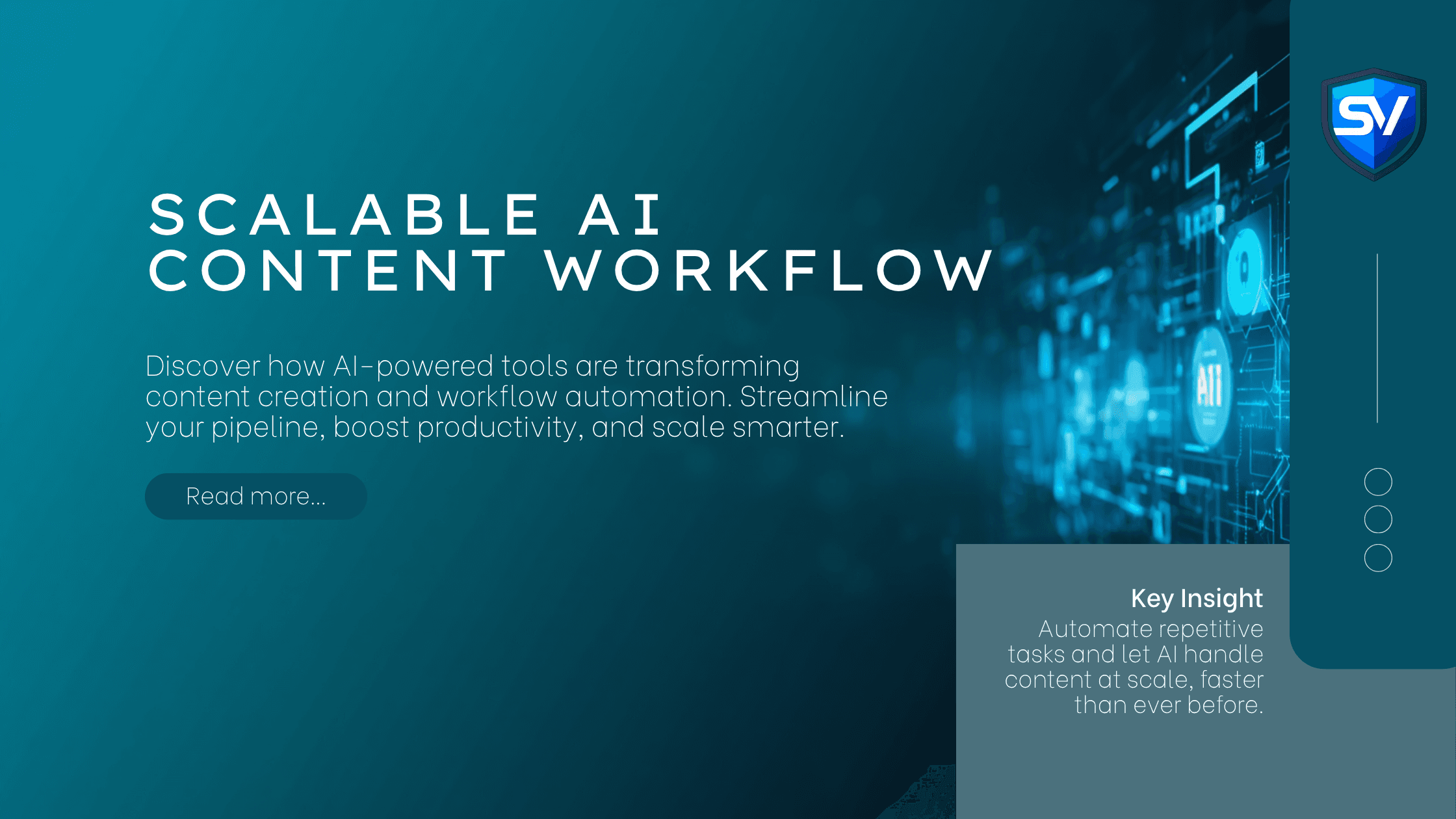 How to Build an AI Content Workflow That Actually Scales
